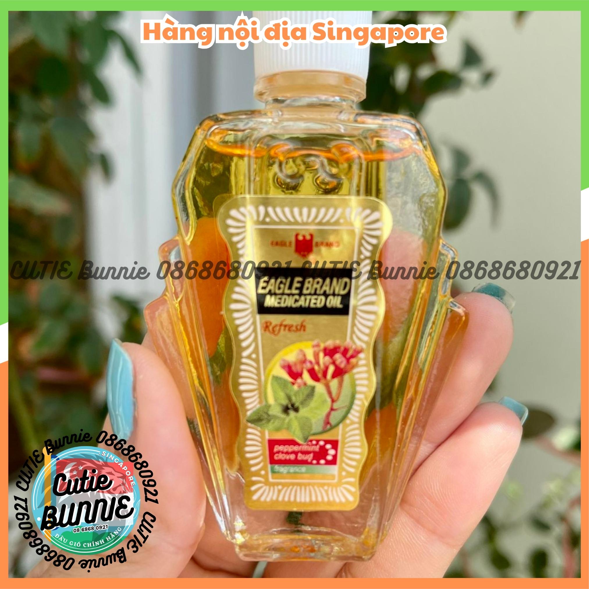 Hình ảnh [Singapore] Dầu gió vàng Con Ó Singapore 3ml 24ml HSD 2027-2028