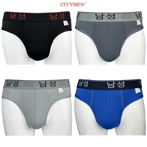 Combo 5 Quần Lót Nam Tam Giác Vải Cotton Co Dãn 2 Chiều Hiệu CITYMEN, Màu Ngẫu Nhiên - CTSD-MULTI2C