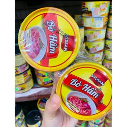 Thùng 72 hộp Bò Hầm lon in Vissan hộp 150g