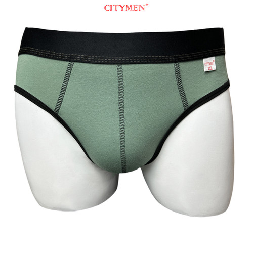 Combo 5 Quần Lót Nam Tam Giác Vải Cotton Co Dãn 2 Chiều Hiệu CITYMEN, Màu Ngẫu Nhiên - CTSD-MULTI2C
