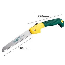 Cưa Cành Cầm Tay Gập Gọn Berrylion 300mm Lưỡi Cưa Chất Liệu Thép Không Gỉ Cán Nhựa Chống Trượt Tiện Dụng