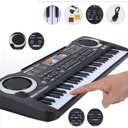Bộ Đồ Chơi Đàn Piano Điện Tử 61 Phím Đa Năng Cho Bé