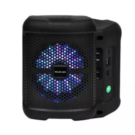 Hình ảnh Loa bluetooth Kalov J401 giá siêu rẻ  hỗ trợ USB thẻ nhớ  pin ngon  âm thanh ấm  LED RGB đổi màu đẹp mắt