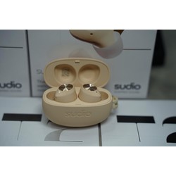Tai nghe không dây Sudio T2 có Bluetooth 5.2, Khử tiếng ồn chủ động, Micrô tích hợp, Thời gian chơi 35 giờ, Sạc nhanh, Chống mồ hôi và chống nước, thương hiệu hàng đầu thụy điển