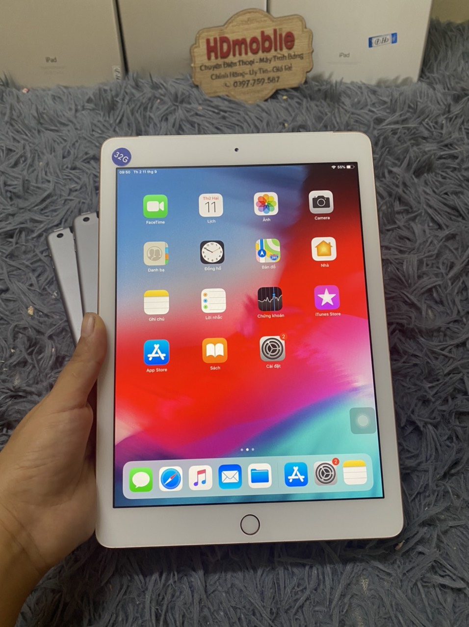 IPAD Gen 6 SÀI SIM + WIFI 32GB (Mã SP: ipmini13g)