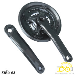 Đùi đĩa (Giò dĩa) xe đạp 24-34-42T