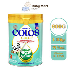 [ Date T6/25 ]Sữa Non Vinamilk Colos Gold 3 800g sữa bột cho trẻ từ 2 - 6 tuổi