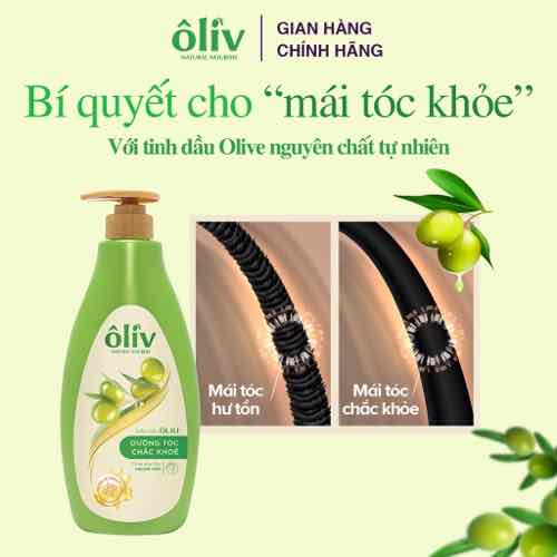 DẦU GỘI OLIV CHẮC KHỎE chai 650ML (Mã SP: DGOL)