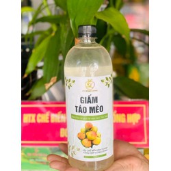 1 lít giấm táo mèo
