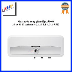 Máy nước nóng gián tiếp 20 30 lít 2500W Ariston SL2 20 30 RS AG+ 2.5
