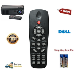 Remote Điều khiển máy chiếu DELL 1210S 1610HD IR2804 1209S 1410X- Hàng chính hãng mới 100% Tặng kèm Pin
