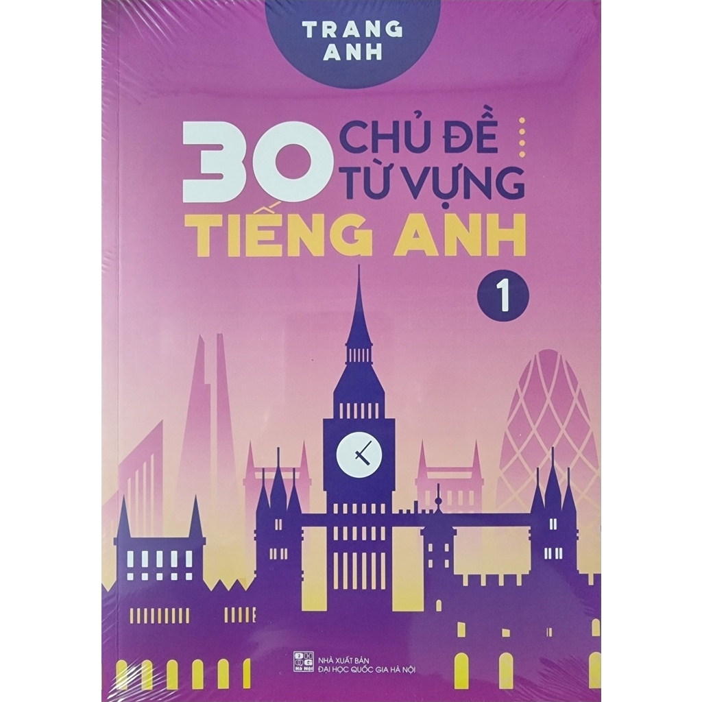 Hình ảnh Sách - 30 Chủ Đề Từ Vựng Tiếng Anh tập 1 và 2