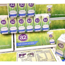Sữa tươi nguyên kem a2 nước 24 x 200ml  thùng