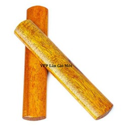 Thanh Phách Gỗ dạy âm nhạc cho học sinh 2 cái - VPP Làn Gió Mới