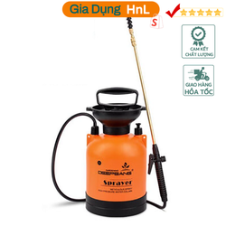 HnLStore Bình phun áp lực cao Hand Pressure Sprayer Compressed Air Spray 3L