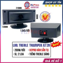 2 Loa Treble Rời Thumper AT20 200W Chính Hãng ( Giá 2 Cái ), Loa Siêu Tép Tiếng Treble Sáng, Đã Hàn Tụ - H2Pro Audio