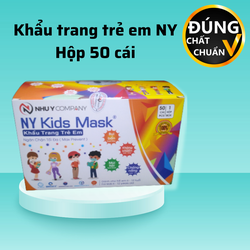 KHẨU TRANG NHƯ Ý TRẺ EM màu trắng in hoạt tiết dễ thương, hộp 50 cái mềm mịn, kháng khuẩn, bảo vệ vượt trội SHOP ĐÚNG CHẤT ĐÚNG CHUẨN