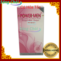 BCSPOWER MEN Super Thin Longer Hộp 12 Chiếc