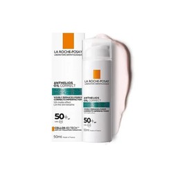 Kem chống nắng dạng gel La Roche Posay Anthelios Oil Correct Daily Gel SPF50+ của Pháp 50ml dành cho da mụn, da dầu và nhạy cảm