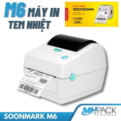 Máy in đơn hàng máy in mã vận đơn M6 & M3 in tem vận chuyển in bill hàng chuyên dụng