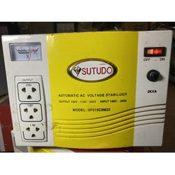 ổn áp SUTUDO 2kw dải 140-240v
