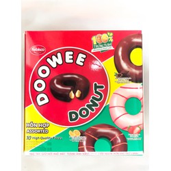 Bánh Doowee Donut Hỗn Hợp (Hộp 10 cái)