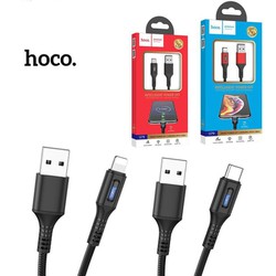 Cáp sạc tự ngắt Hoco U79, Sạc nhanh tự ngắt khi đầy pin, chính hãng hoco