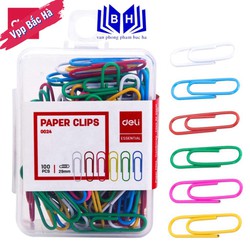 Ghim vòng màu 29mm Deli E0024 - 100c/hộp