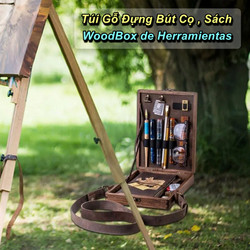 Túi Đựng Bút Cọ WoodBox de Herramientas - Home and Garden