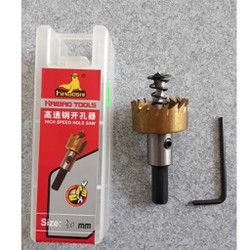 Mũi khoét lỗ sắt nhôm nhựa hợp kim, mũi khoan