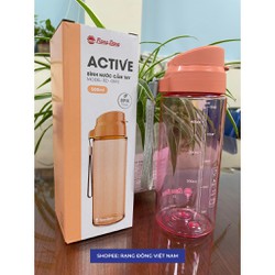 Bình nước cầm tay Rạng Đông 500ml cho bé dễ thương RD-05P2.QT tặng kèmdây đeo