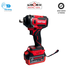 Máy Siết Bulong Dekton M21-IW550PRO / Brushless / 4 Cấp Tốc Độ / Chân Pin Makita Phổ Thông - Màu Đỏ