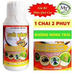 [5 Chai] Diệt Ruồi vàng 450ml - 1 chai 2 phuy - không nóng quả - Ruồi vàng - muỗi hành - kiến - các loại côn trùng