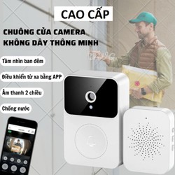 Chuông cửa không dây camera Wifi, chuông báo khách thông minh Z30-i thiết kế hiện đại