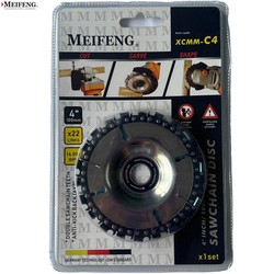 Đĩa cưa xích tròn gắn máy mài - Bộ chuyển đổi thành Máy Cưa - Cắt Gỗ XCMM-C4