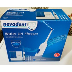 Máy tăm nước Nevadent Water Jet Flosser Cordless Dental Cleaner Đức