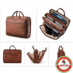 CẶP DA SAMSONITE MÀU DA SANG XỊN