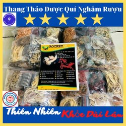 Đồ ngâm rượu thang thảo dược rocket bổ thận tráng dương