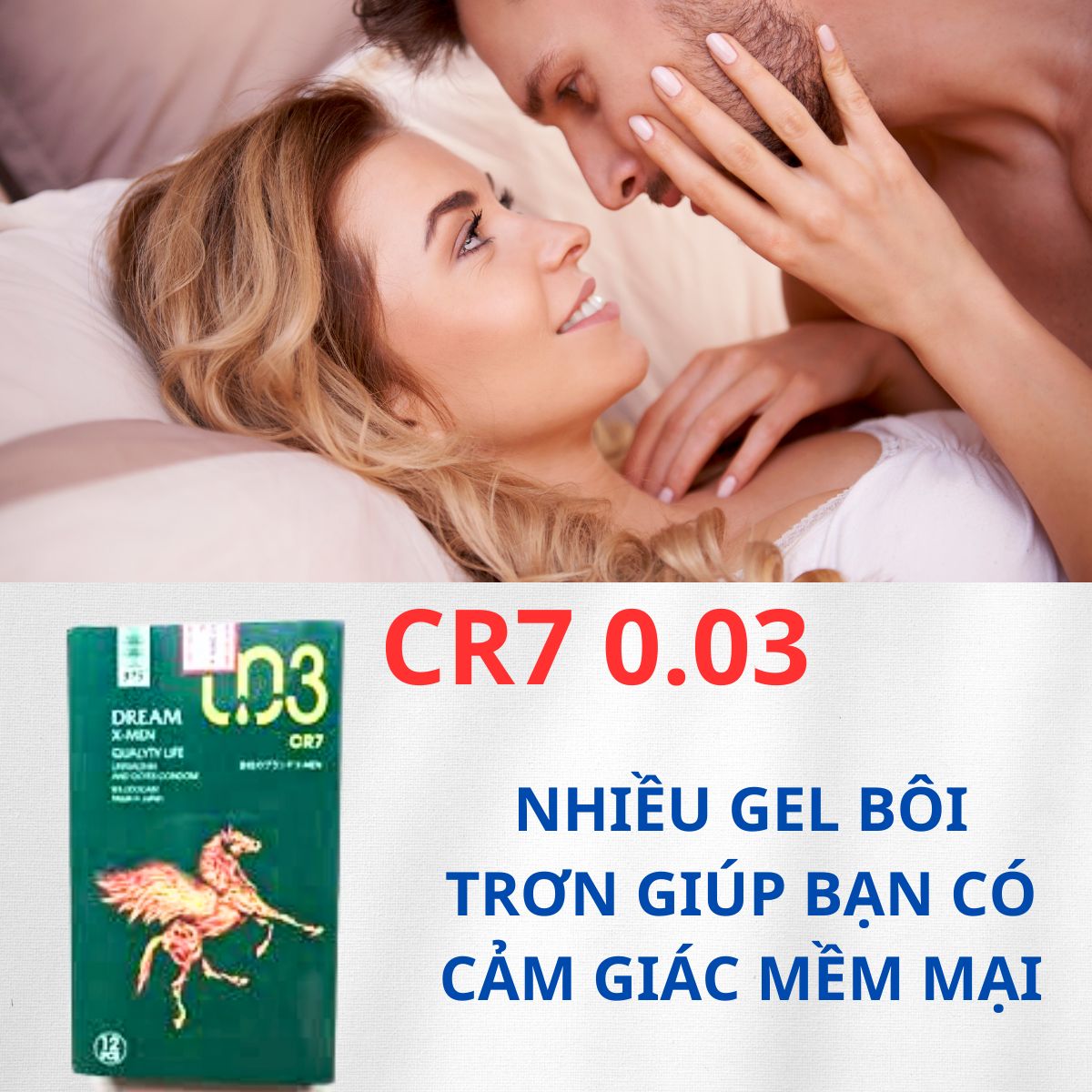 Hình ảnh Bao cao su Cr7 001 hộp 10 chiếc*