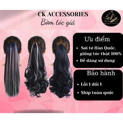 Ngoạm ligh tóc giả cao cấp
