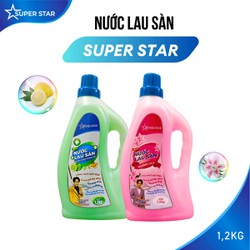 NƯỚC LAU SÀN 1,2KG, SUPER STAR TADASAVN