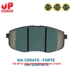 Má phanh bố thắng đĩa trước ô tô KIA CERATO - FORTE đời 2008-2012