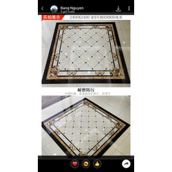 Thảm gạch men 3D