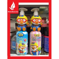 [auth-Giá sỉ] Sữa tắm gội trẻ em Pororo chai 400ml hương trái cây Hàn Quốc