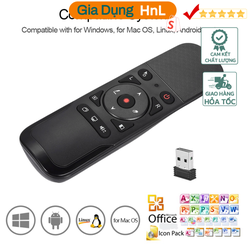HnL Store - Bút trình chiếu kiêm chuột bay USB 2.4G Wireless Presenter With Air Mouse Function PPT Flip Pen