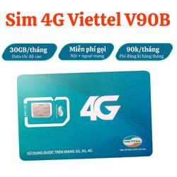 Sim 4G Viettelν90B 1Gb/ngày