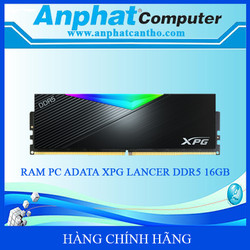 Bộ nhớ RAM PC ADATA XPG Lancer RGB DDR5 Memory PC5-48000MHz 16GB - Hàng chính hãng