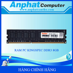 Bộ nhớ RAM PC Kingspec DDR3 - 1600MHz 8GB - Hàng chính hãng