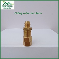 Chống xoắn dây rửa xe ren 14mm,khớp nối nhanh đồng thau