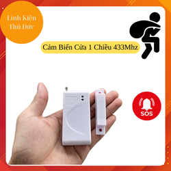 Cảm Biến Cửa Không Dây 1 Chiều 433Mhz